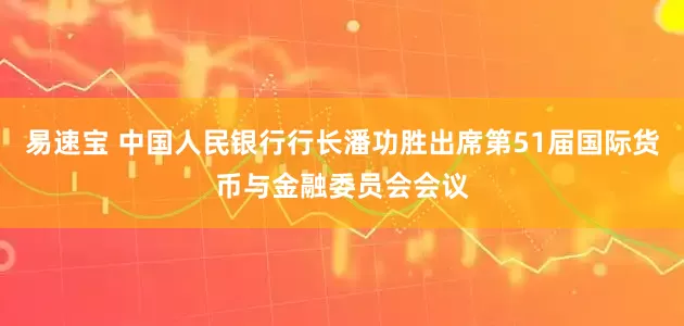 易速宝 中国人民银行行长潘功胜出席第51届国际货币与金融委员会会议